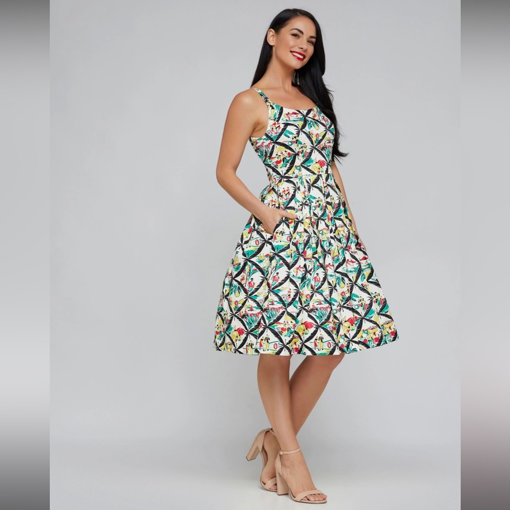NWT ~ RETROSPEC’D ~ FIFI; CARIBBEAN CRUISE DRESS.